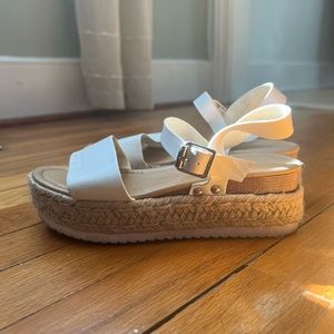 White Espadrille Sandals